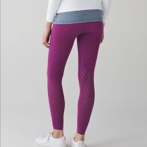 Lululemon Full Length Enlighten Laser Cut Leggings